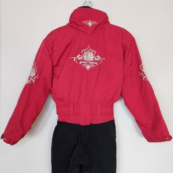 Bogner Vintage One Piece Ski Snow Suit Size 8 - Picture 5 of 16